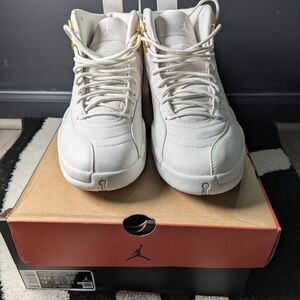 Air Jordan 12 - Phantom White/Gold (FD9109-007), Mens US12